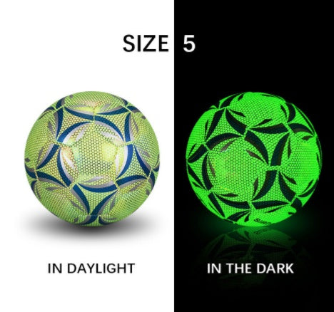 Luminate Soccer Practice Football Glowing Training Ball