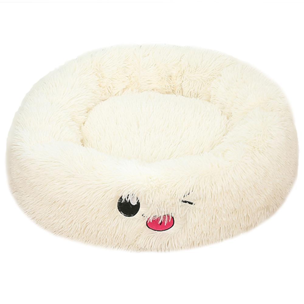 Dog Beds For Small Dogs Round Plush Cat Litter Kennel Pet Nest Mat Puppy Beds