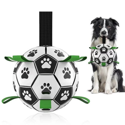 Interactive Dog Football Toy Soccer Ball