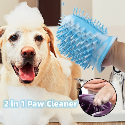 2-in-1 Portable Dog Paw Cleaner Cup